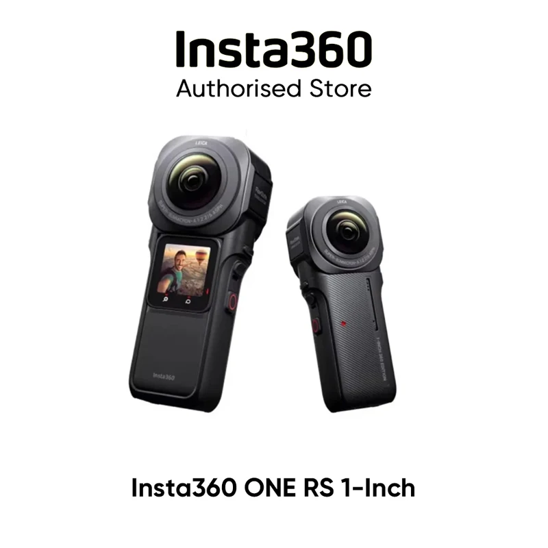 Insta360 ONE RS 360 스포츠 카메라, 라이카 6K 360 비디오, IPX3 방수, 1 인치