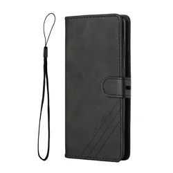Smart Leather Flip Case - Magnetic Wallet Cover for Honor 400 Smart (Black)
