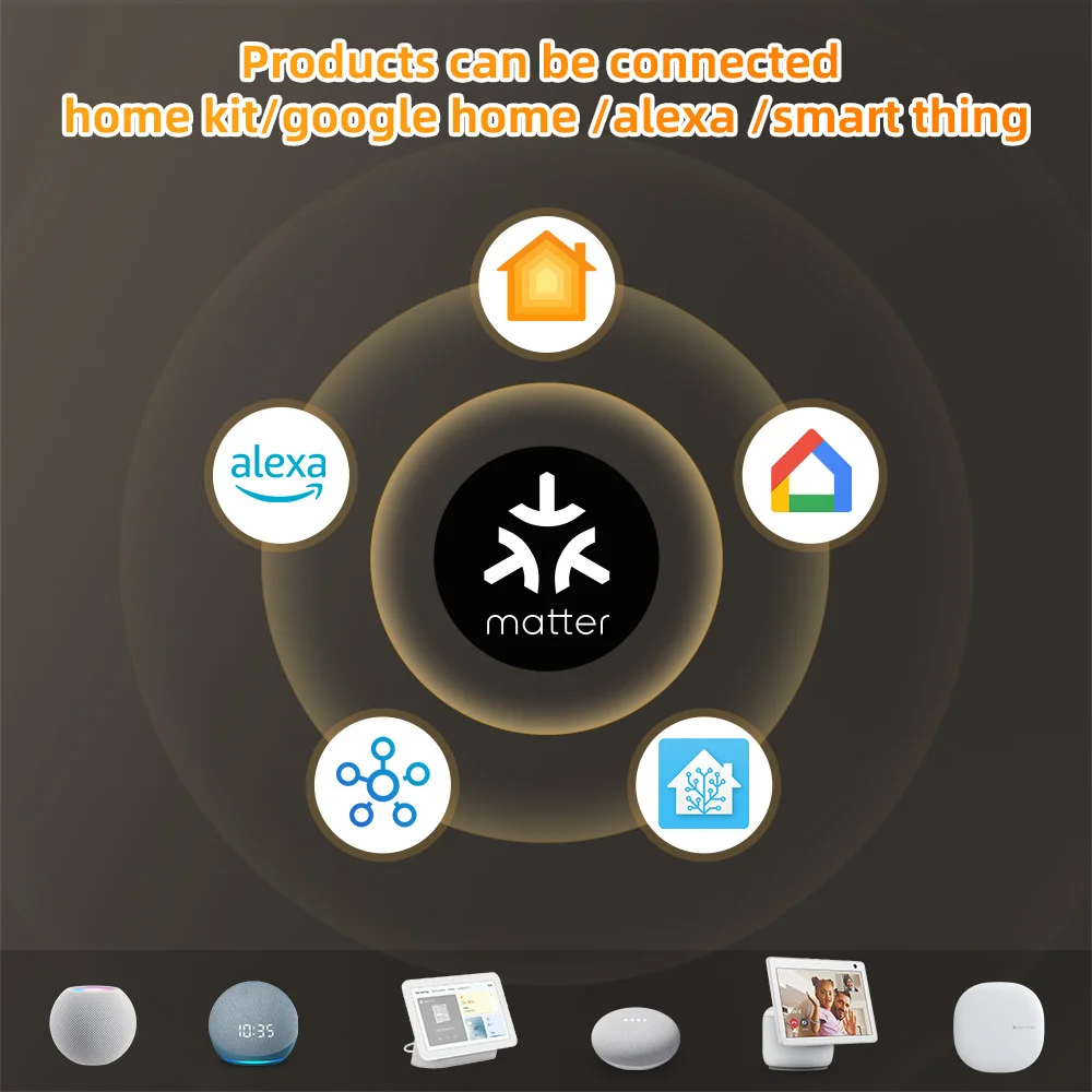Smart Thermostat Temperature Controller WiFi Water Boiler Electric Heating For Alexa Google Apple Smartthings For Tuya Matter MIUCDA