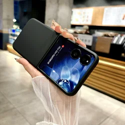 Solid Color Liquid Silicone Shockproof Case for Big Screen - 2-Piece Fashion Set (Black)
