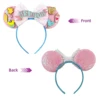 Birthday Girl Minnie Mouse Ears Headband Bee Winnie the Pooh Bear Girl Piglet Tigger Hair Accessories Women Roo Eeyore Hairband 3