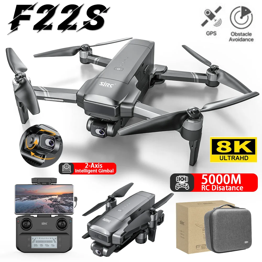EIS 2 축 짐벌 전문 드론 GPS FPV 5km 레이저 장애물 회피 쿼드콥터 8K 듀얼 카메라 브러시리스 드론 RC 어린이 장난감