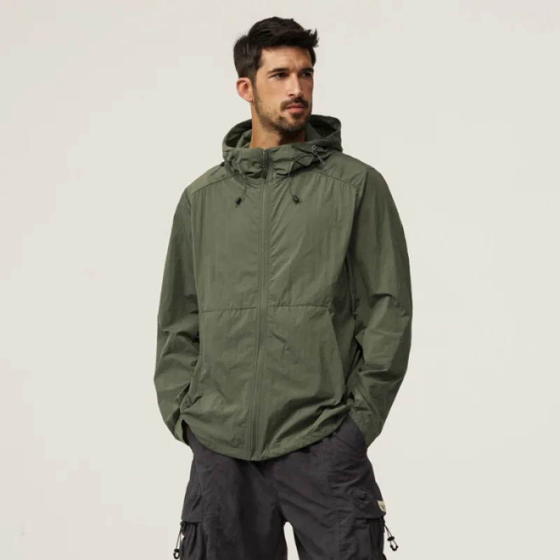 Summer UPF 40  UV Sun Protection Coats Men Thin Soft Breathable Quick Drying Jacket Outdoor Fishing Hoodies Outwear