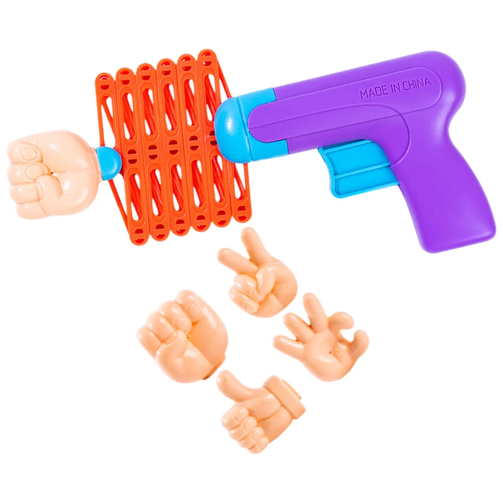 

Retractable Fist Toy Spring Telescopic Toys Fist Gun Toddler Prank Toy Robot Plastic Child Launcher