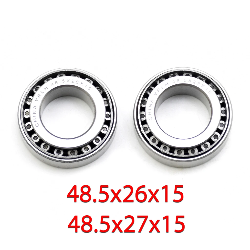 Motorcycle TAPER BEARING 48.5*26*15 48.5*27*15 STEERING HEAD Roller PIT FOR HONDA MSX125
