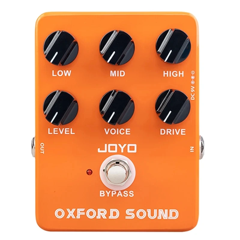 

JOYO JF-22 Oxford Sound Clean Distortion Guitar Effect Pedal True Bypass 70's Classic British Rock Guitar AMP Simulation Pedal