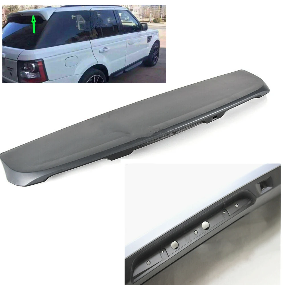 Auto Rear Spoiler Roof Wing Tail Gate Trunk Lid Window Trim Upper Car Lip For Land Rover Range