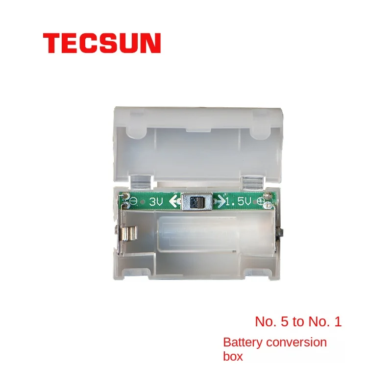 

Коробка для преобразования батарей Tecsun, коробка для преобразования батарей АА в батареи АА