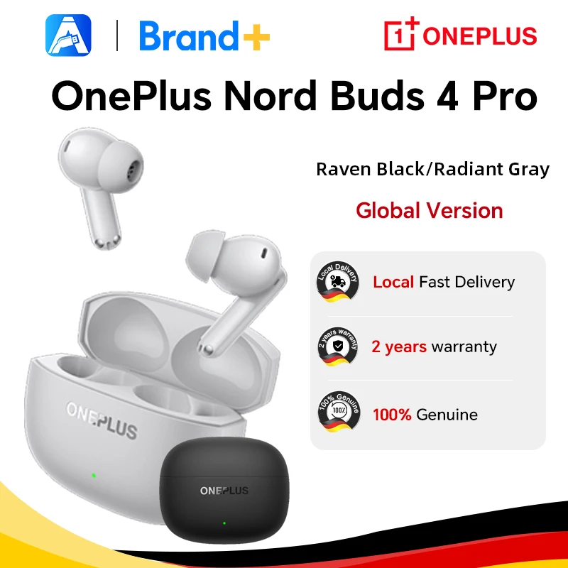 Globalna wersja słuchawek OnePlus Nord Buds 4 z EU za $60.88 / ~226zł