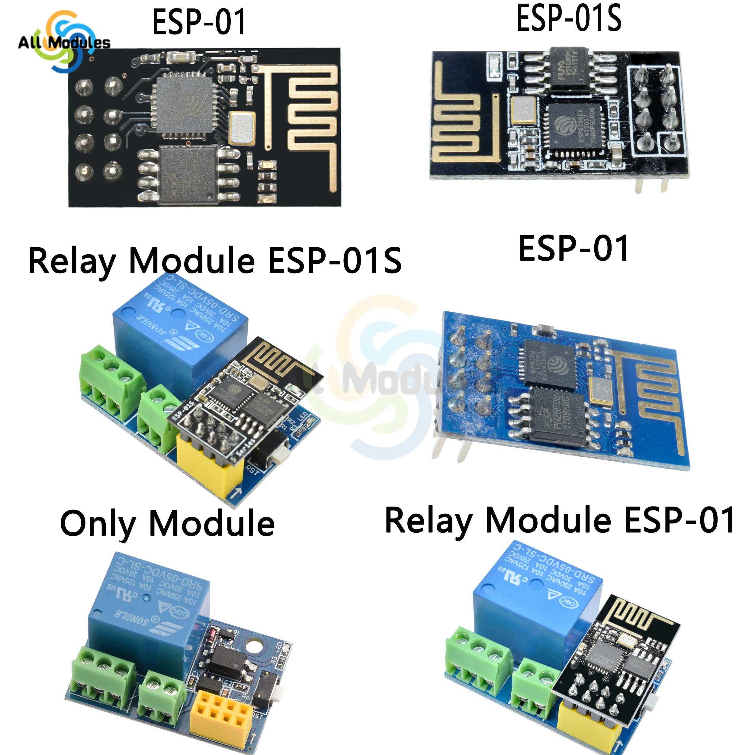 ESP8266-5V-WiFi-Relay-Module-ESP-01-01S-Smart-Home-Remote-Control ...