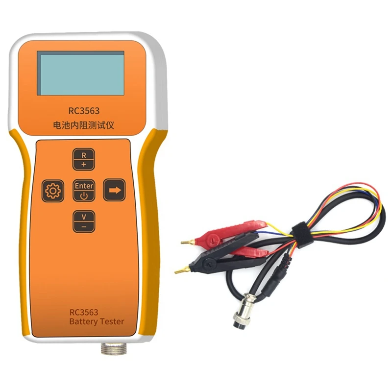 

RC3563 Battery Voltage Internal Resistance Tester Ternary Lithium Battery/Lithium Iron Phosphate/ Battery/ 18650 Measure