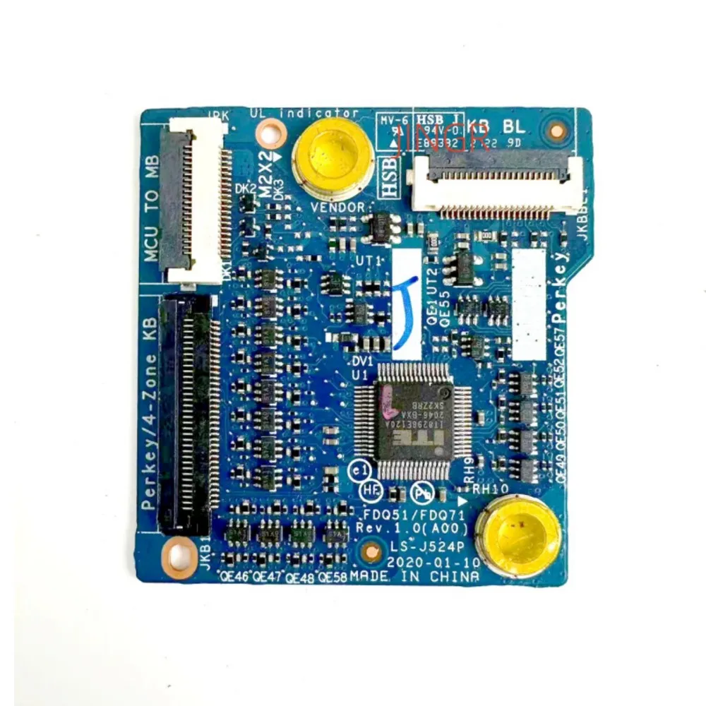 Link Board Teclado para Dell Alienware Ls-j524p M15 M17 r3 r4 Original Novo