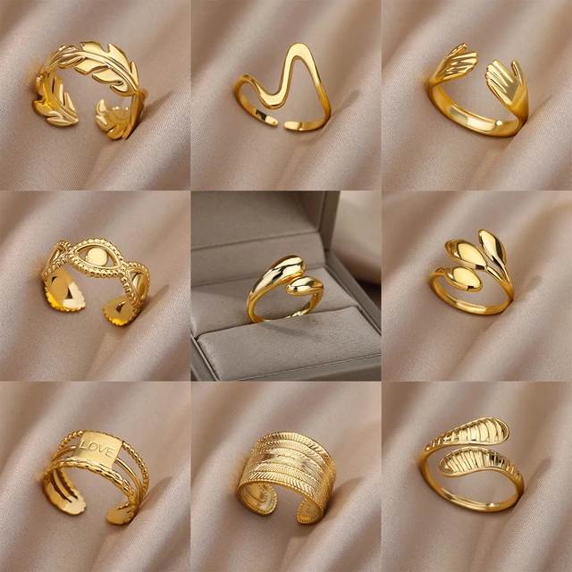 2023 New Design 18K Gold Plated Brass Ring Colorful Zircon Ring for Men  Women - China 18K Gold Ring and Gold Finger Ring price | Made-in-China.com