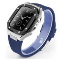 Silver black-blue