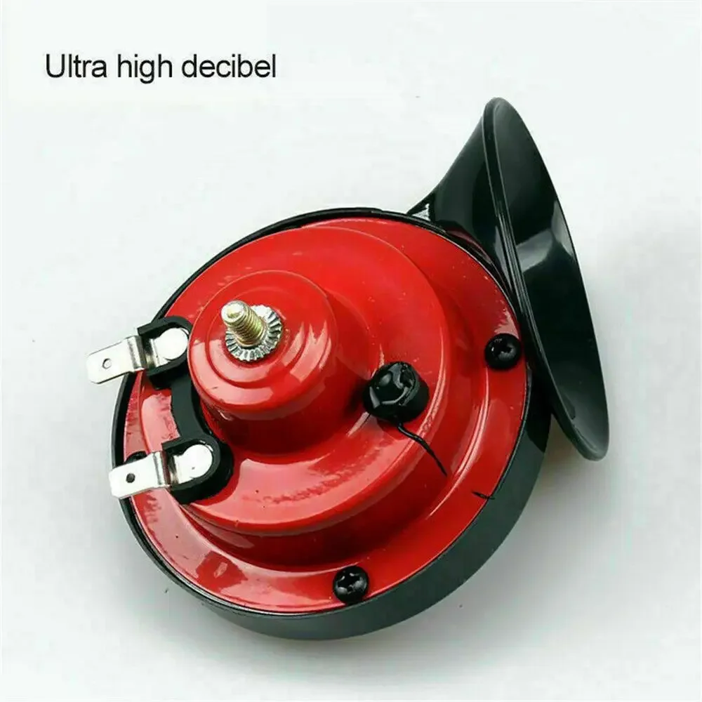 12 V laute Autohupe: 1/2 Stück 300 dB elektrische Schneckenhupe, Raging-Sound, für Auto, Motorrad, LKW – Detail 13