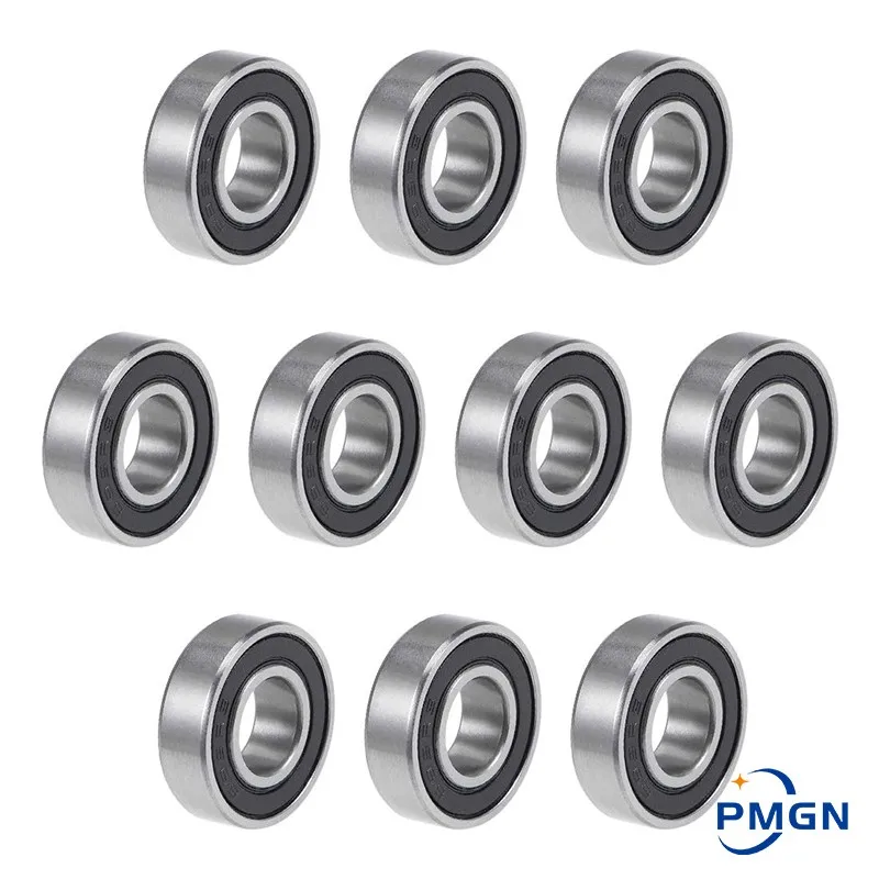 1/10pcs ABEC-5 634 636 638 695 696 698 699 2RS RS Rubber Sealed Deep Groove Ball Bearing Chrome Steel P6 ABEC3 Miniature Bearing ball bearings spherical bearings hybrid ceramic bearing metal shielded ball bearings oil bearing linear bearing grooved bearing pulley