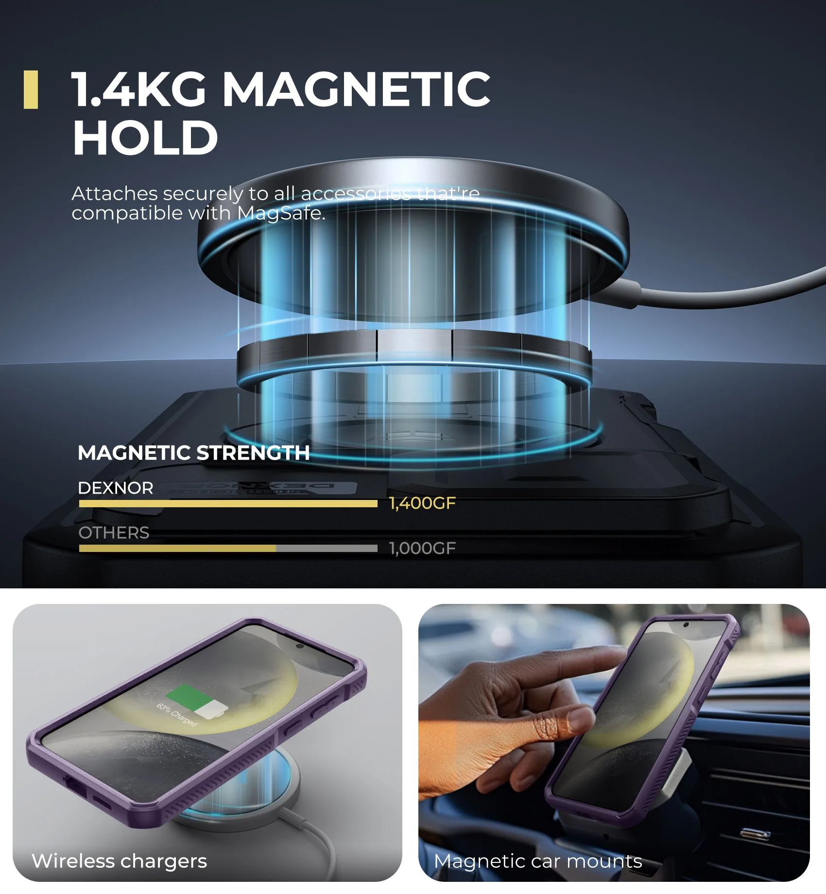 Shockproof Case with Sliding Camera Cover, Screen Protector, and Kickstand