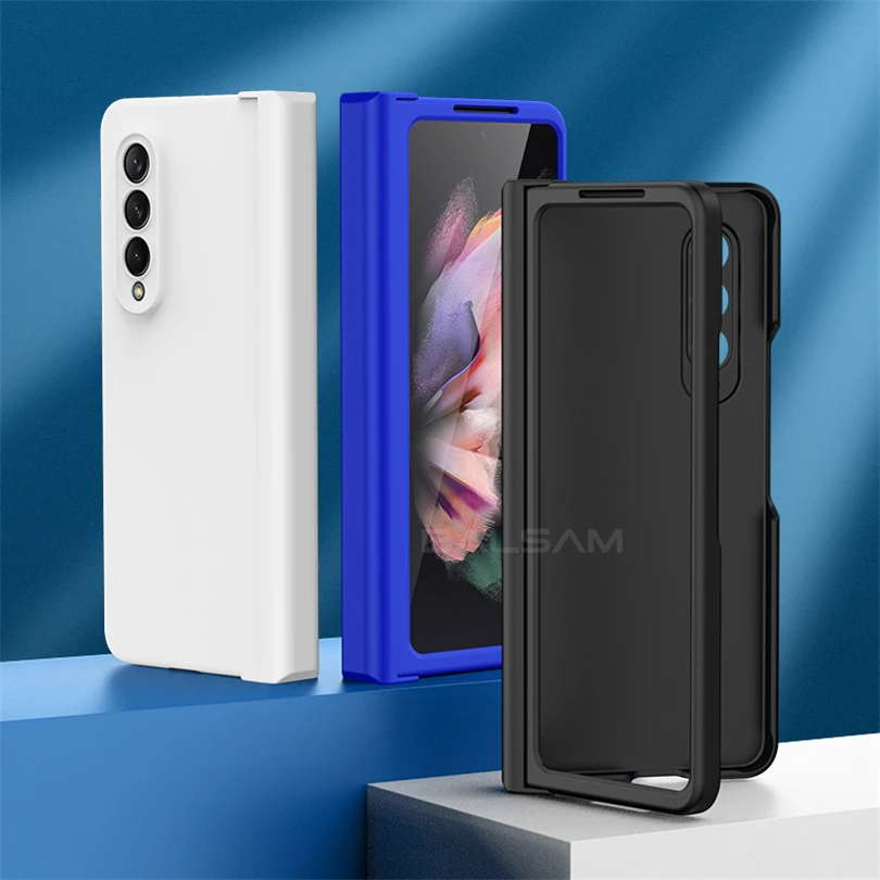Ultra Thin Shockproof Folding Case - 360° Full Protection Candy Color Hard Cover