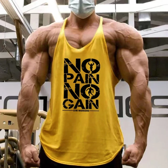 Camiseta de gimnasio Stringer para hombre, chaleco de Fitness, camiseta de  gimnasio, sudadera sin mangas, camisetas con tirantes, ropa para hombre -  AliExpress