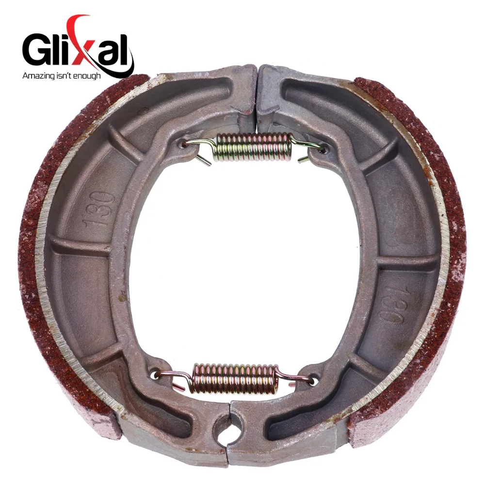 Фото Задняя Тормозная колодка барабана Glixal 125 мм для GY6 125cc 150cc 152QMI 157QMJ, скутер, мопед, вездеход, картинг №3