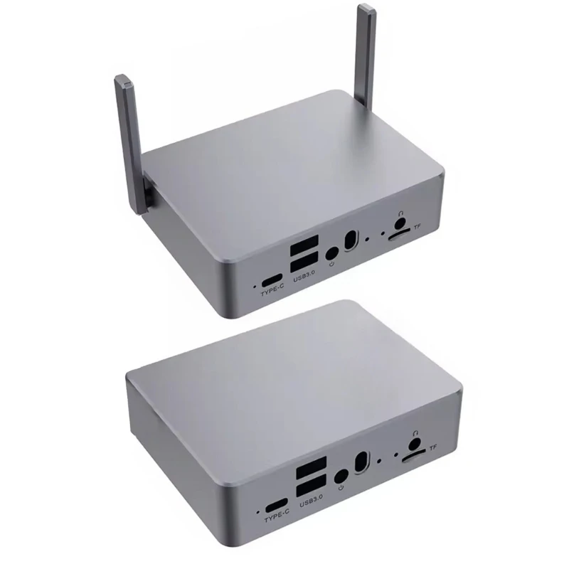 

L43D Чехол из алюминиевого сплава для OrangePi 5Plus, защитный охлаждающий корпус и антенна