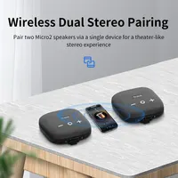 Tribit StormBox Micro 2 Portable Bluetooth Speaker 90dB Loud Sound Deep Bass IP67 Waterproof Camp Small Speaker Built-in Strap - Image 4