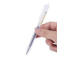 3-5pcs Retractable Gel Pens Set Black/Red/Blue Ink Ballpoint 0.5mm Quick Drying Business Signature Fine Point Writing Supplies 2