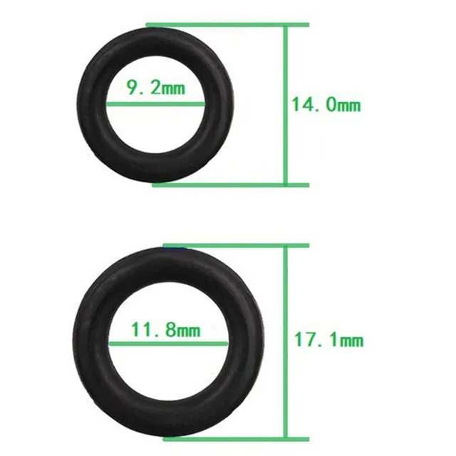 40Db/Készlet 1/4 M22 + 3/8 O-Gyűrűk Tömítés Nagynyomású A Nyomás Mosó Tömlőhez Gyors Leválasztás Gumi O-Gyűrű Tömítőgyűrű - Image 4