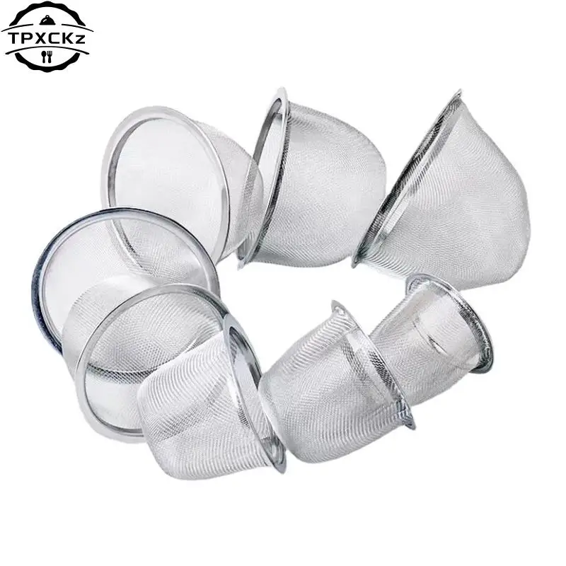 Tea Infuser Strainer Reusable Stainless Steel Mesh Teapot Tea Leaf Spice Filter Drinkware Kitchen Accessories Diameter 5.8-8CM tea strainer tea filter