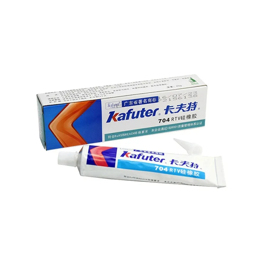 Kafuter Silicone Industrial Adhesive 45g K-704 705 704B RTV Silicone Rubber Glue diy panel repair glue