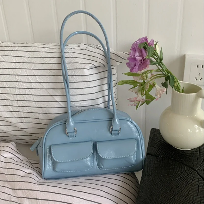 Trendy Women's Shoulder Bag Summer Autumn New Arrival Fashion Square Bag Versatile Crossbody Purse Cute Top Handle Bag