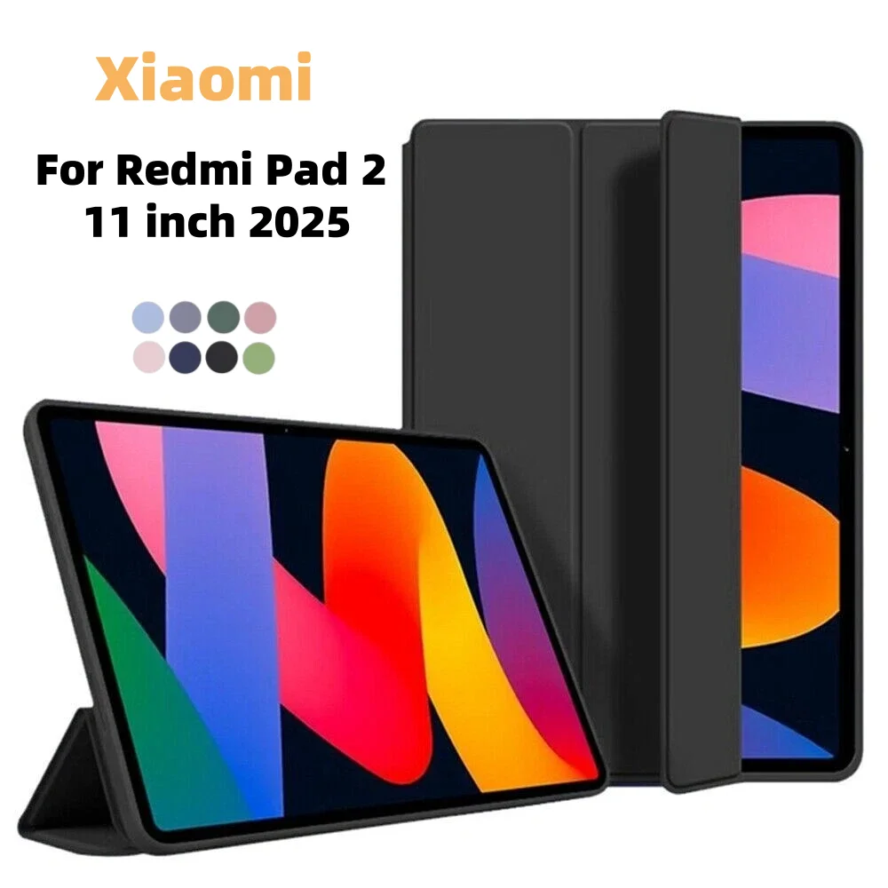 Smart Tri-Fold Stand Tablet Cover with Auto Wake & Sleep Feature, 11