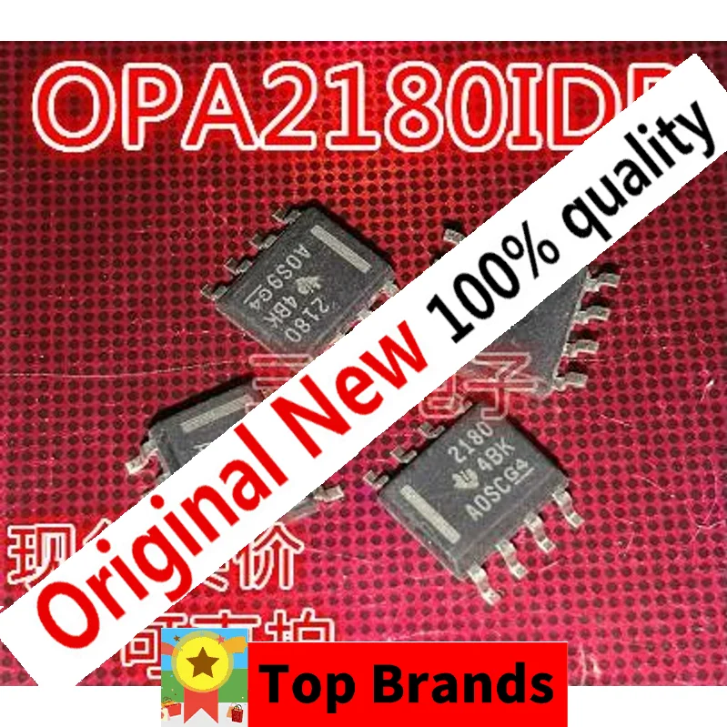

10PCS New Original OPA2180IDR SOP-8 2180 Chipset