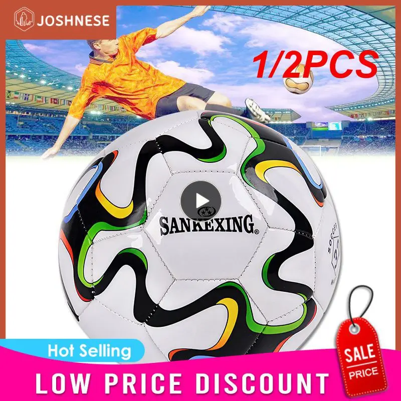 

1/2PCS Newest Soccer Ball Standard Size 5 Size 4 Machine-Stitched Football Ball PU Sports League Match Training Balls futbol