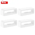4pcs White
