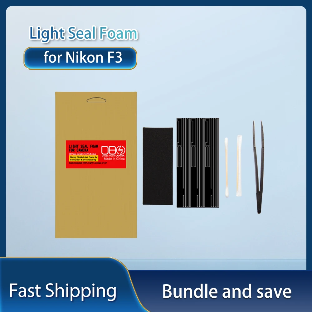 Light Proof Seal Foam Sponge Film Camera Repair Kits for Nikon F3 Light Leak Proof Sponge High Density Foam