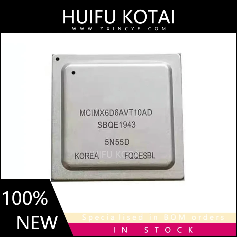 

1 шт. MCIMX6D6AVT10AD MC1MX6D6AVT10AD BGA, Новые Товары в наличии
