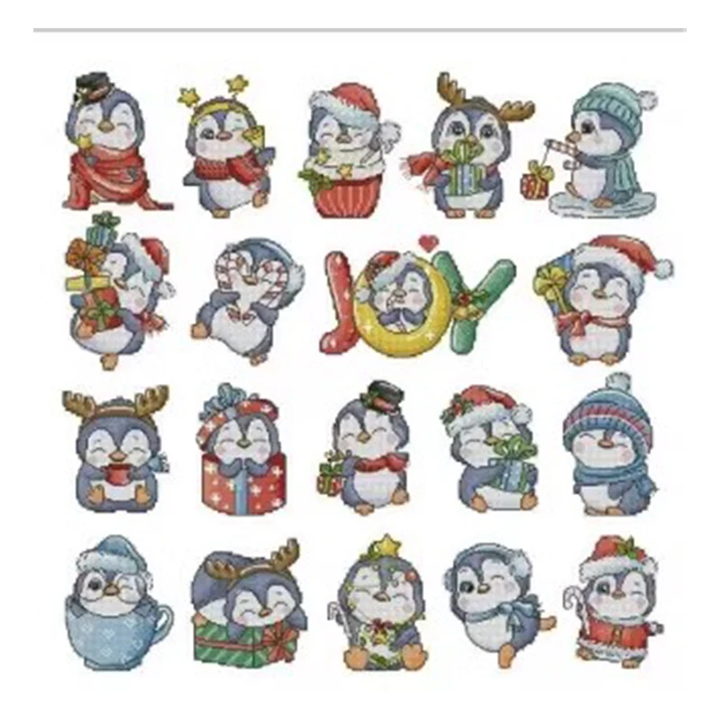 8295 Cross Stitch Kits Stich Cross-stitch Diy Cross Stitch Set Christmas Embroidery Complete Kit Needlework Needle Arts & Craft cross stitch kit cross stitch tools