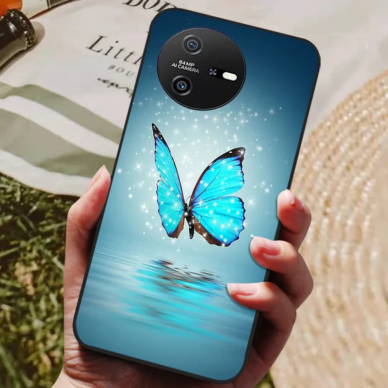 Luxurious Soft Silicone Shockproof Cat Design Case Cover