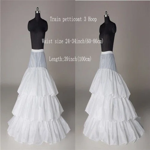 9 Style White A-Line/Hoop/Hoopless/Short Crinoline Petticoat/Underskirt Wedding