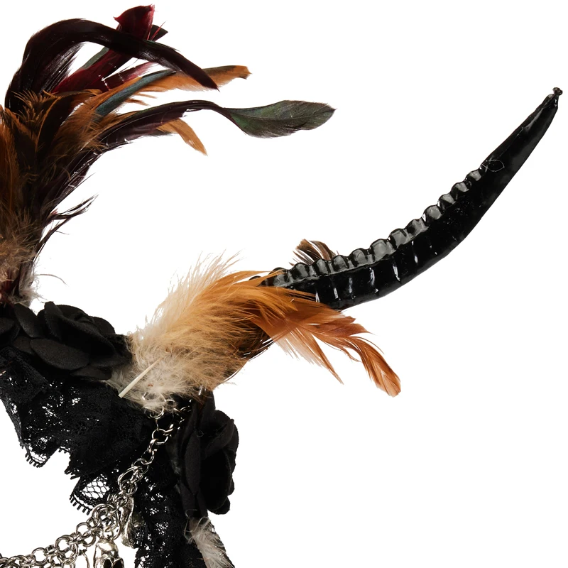 VALICLUD Fascia per capelli con corno di toro per Halloween, accessorio con corna di toro, copricapo per travestimento con animali, per Halloween, festival, danza, feste cosplay