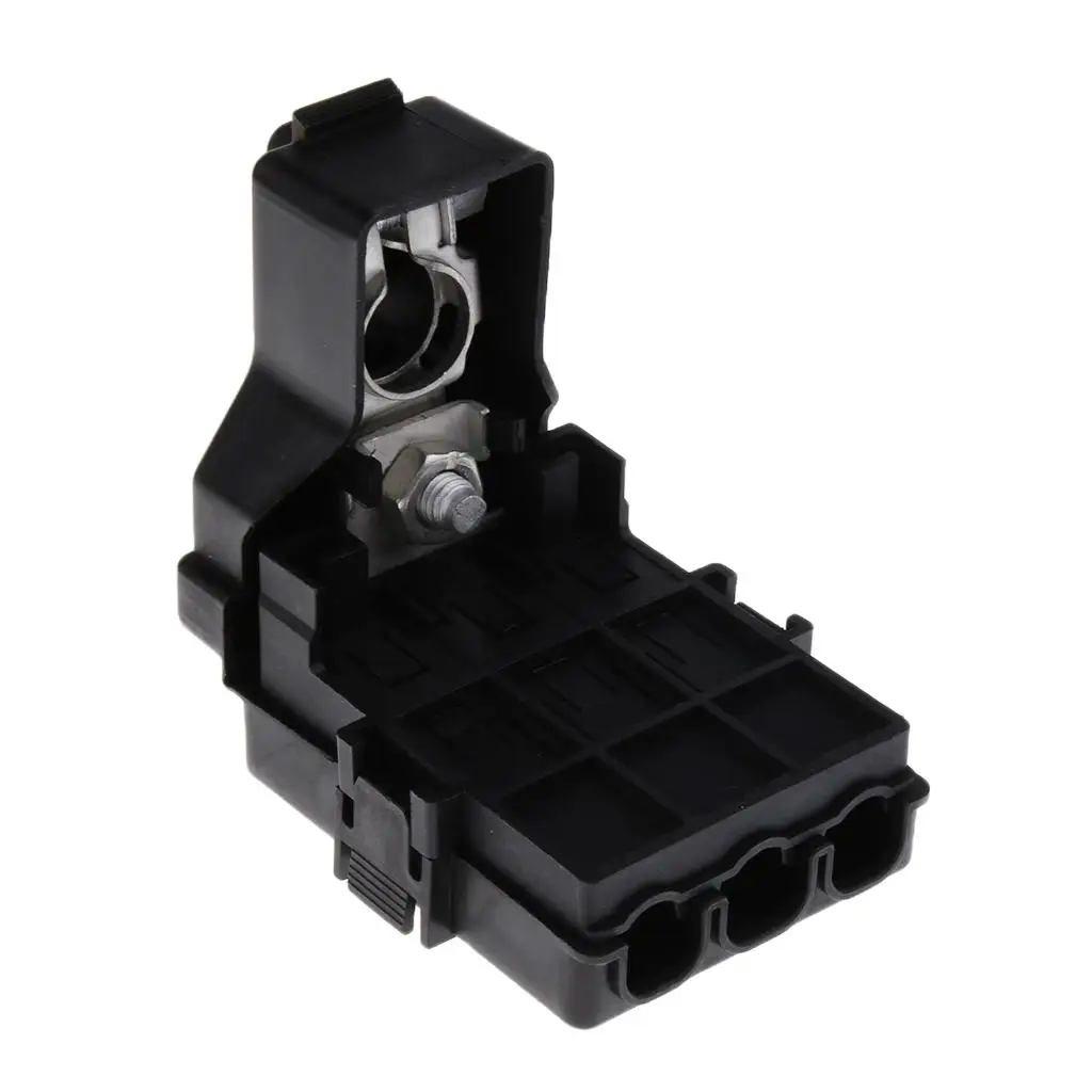 32V Blade Fuse Box Holder Automotive Car Battery 3 Way Screw Down Fuse Box Holder Block Terminals for ANS ANF ANG