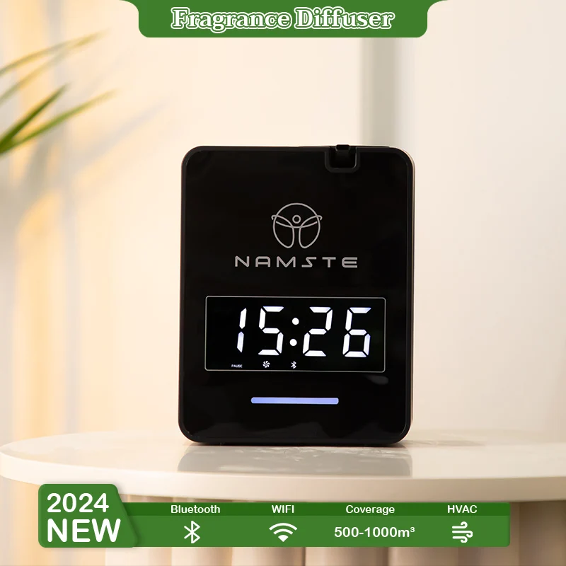 Difusor do Perfume do Namste-hvac Dispositivo Home da Fragrância Controle do Wifi e do Bluetooth Difusor Elétrico do Óleo Essencial para o Hotel e o Comercial