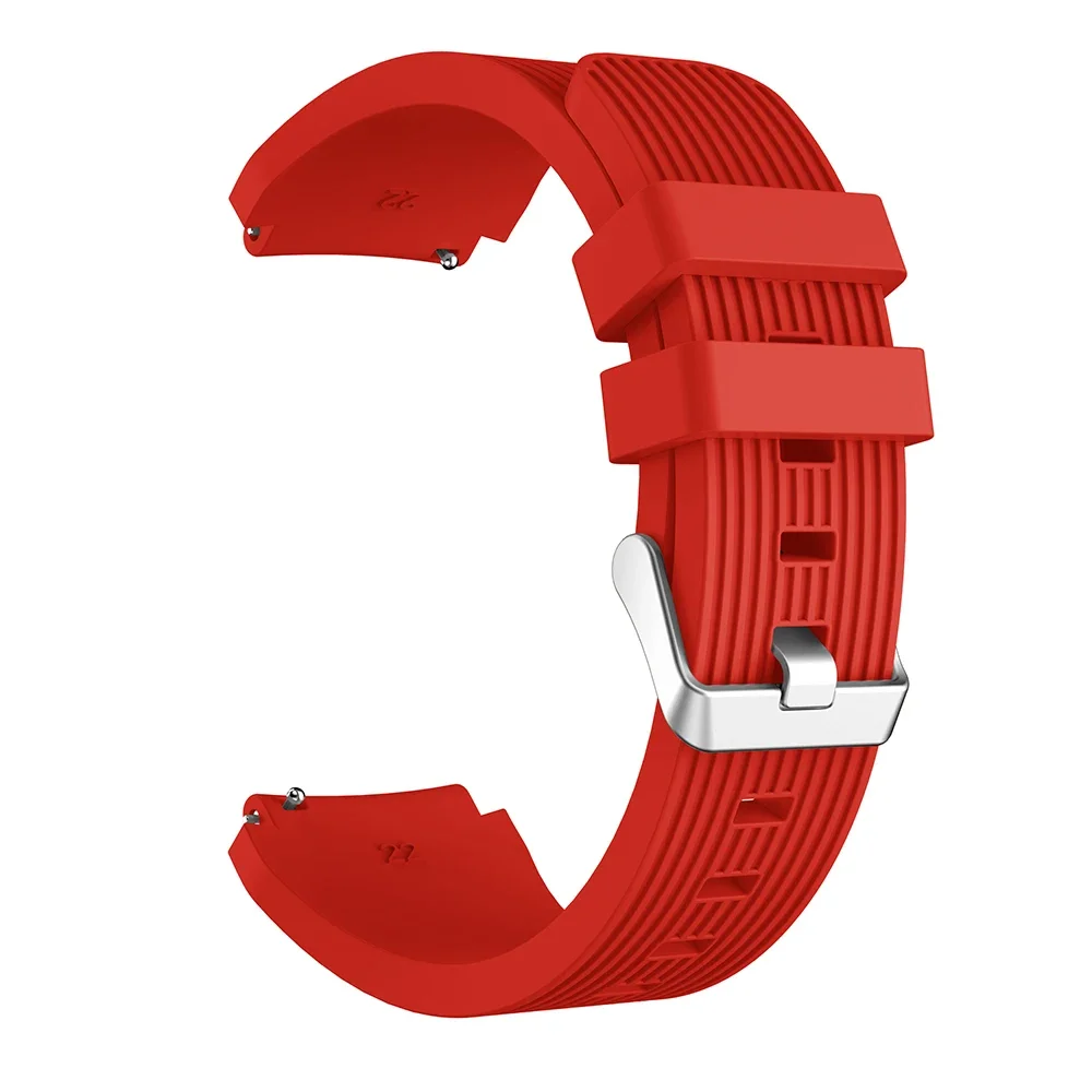 22mm Silicone Smartwatch Band - Durable and Stylish Bracelet Strap