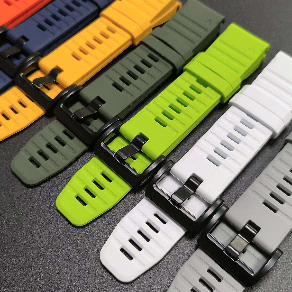 Versatile QuickFit Silicone Watch Strap, 22mm & 26mm