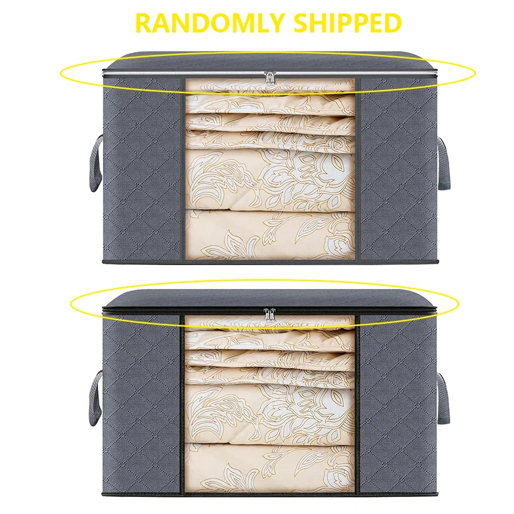Large Capacity Clothes Storage Bag Foldable Blanket Storage Containers for Organizing Bedroom Closet 6