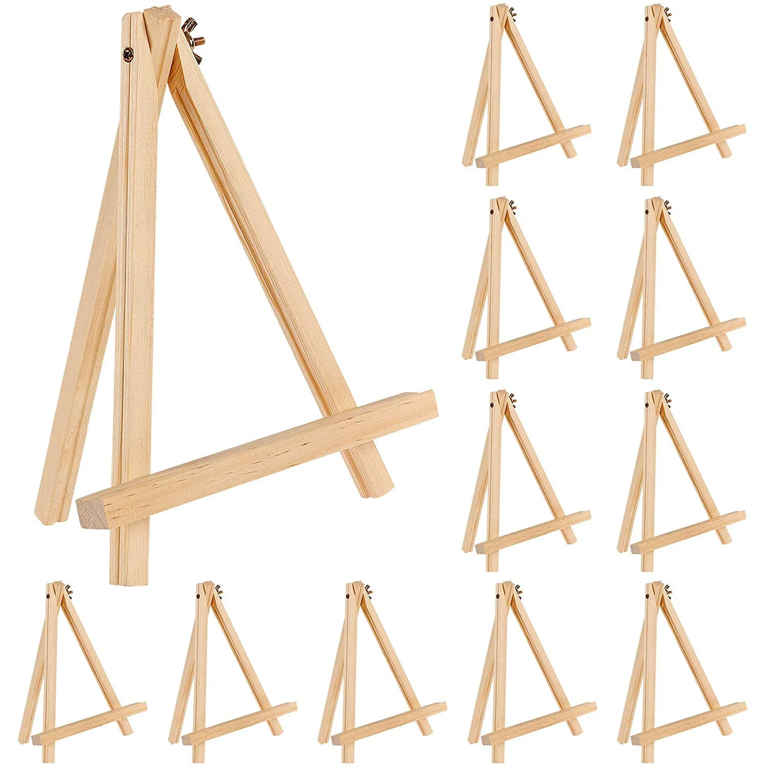 

Деревянный мольберт, 12 штук, настольный мольберт, поделки, живопись, дети, художник, взрослый, студент, классная полка