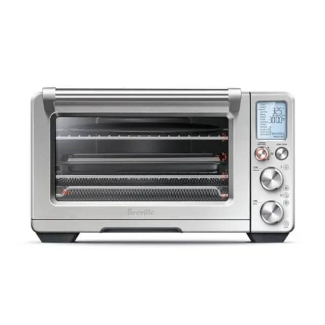 Joule Smart Oven Air Fryer Pro Countertop Oven Brushed Stainless Steel with Advanced Air Circulation and Non-Stick Interior for
