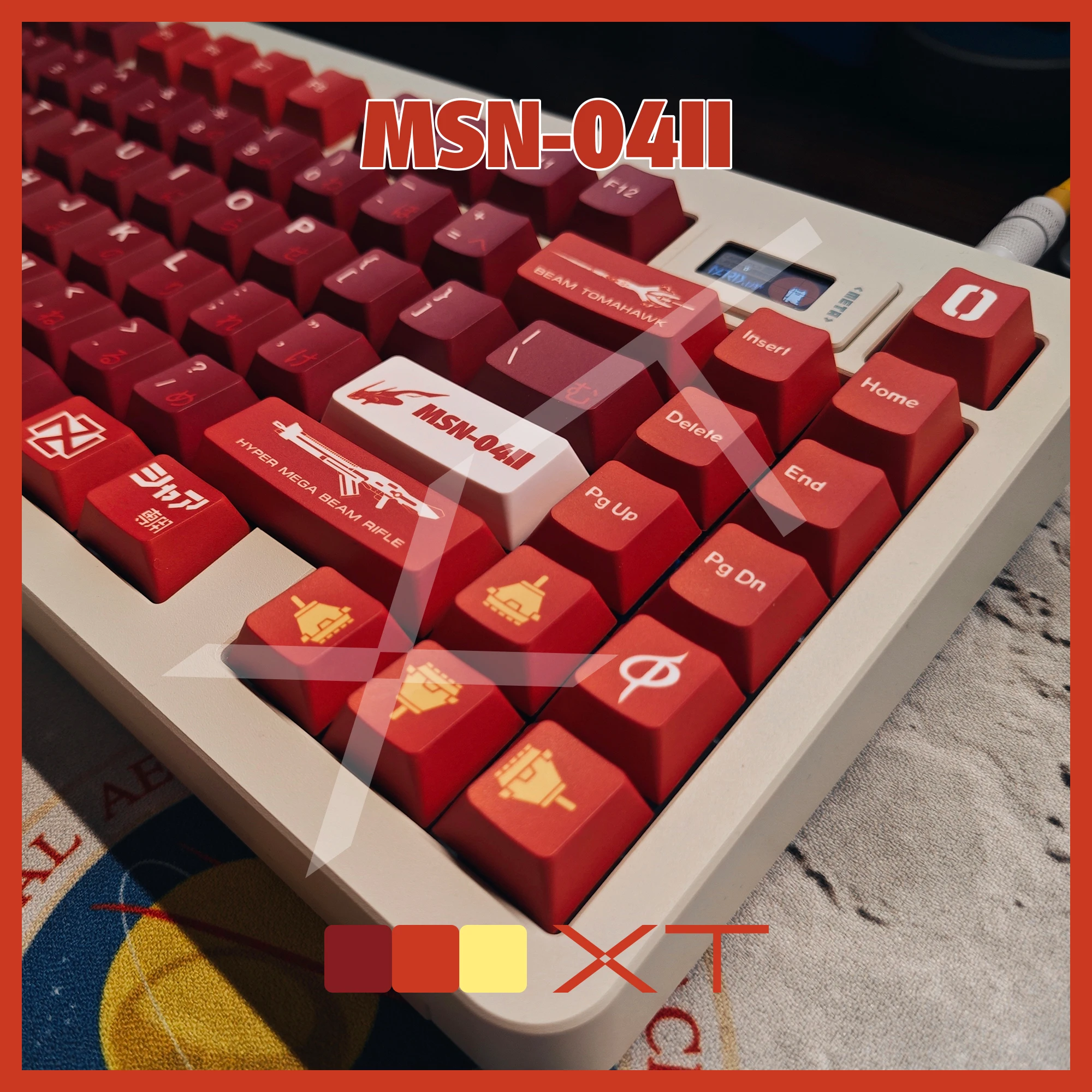Xt-japonês Oi-v Teclado Conjunto Completo de 146 Teclas Pbt Teclado Japonês Msn04ii Perfil Cereja Lado Sublimação de Corante para mx - Imagem 5