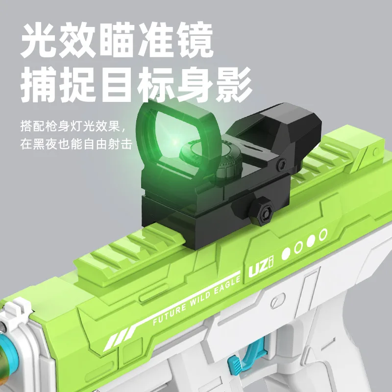 New Automatic Continuous Firing Electric Water Gun Dual Mode Automatic water absorption Summer Shoot Beach Outdoor Fun Toy Gun 3